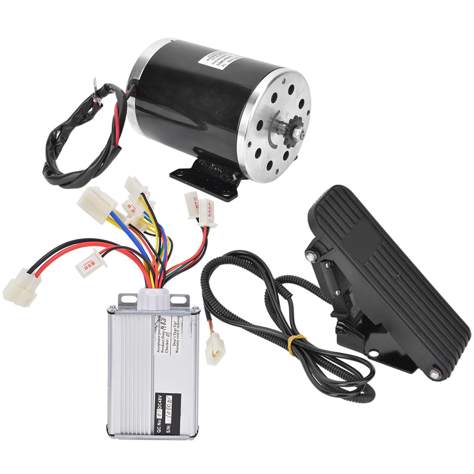 Aluminium stopu sterownika sterownika pędzla do elektrycznego zestawu skuterów 48V 1000W 3PCS stabilne i lekkie starsze skutery