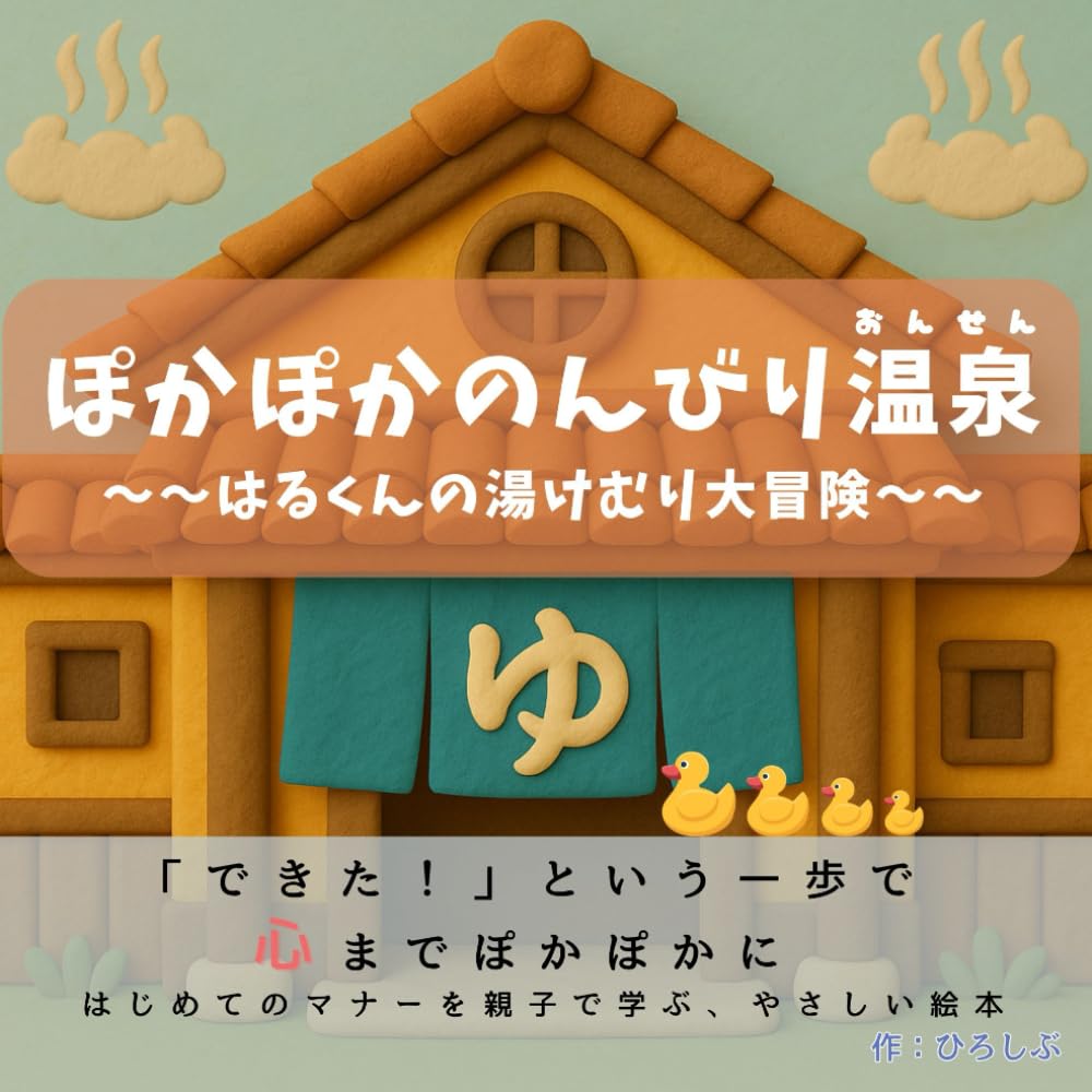 ぽかぽかのんびり温泉: 子供用絵本