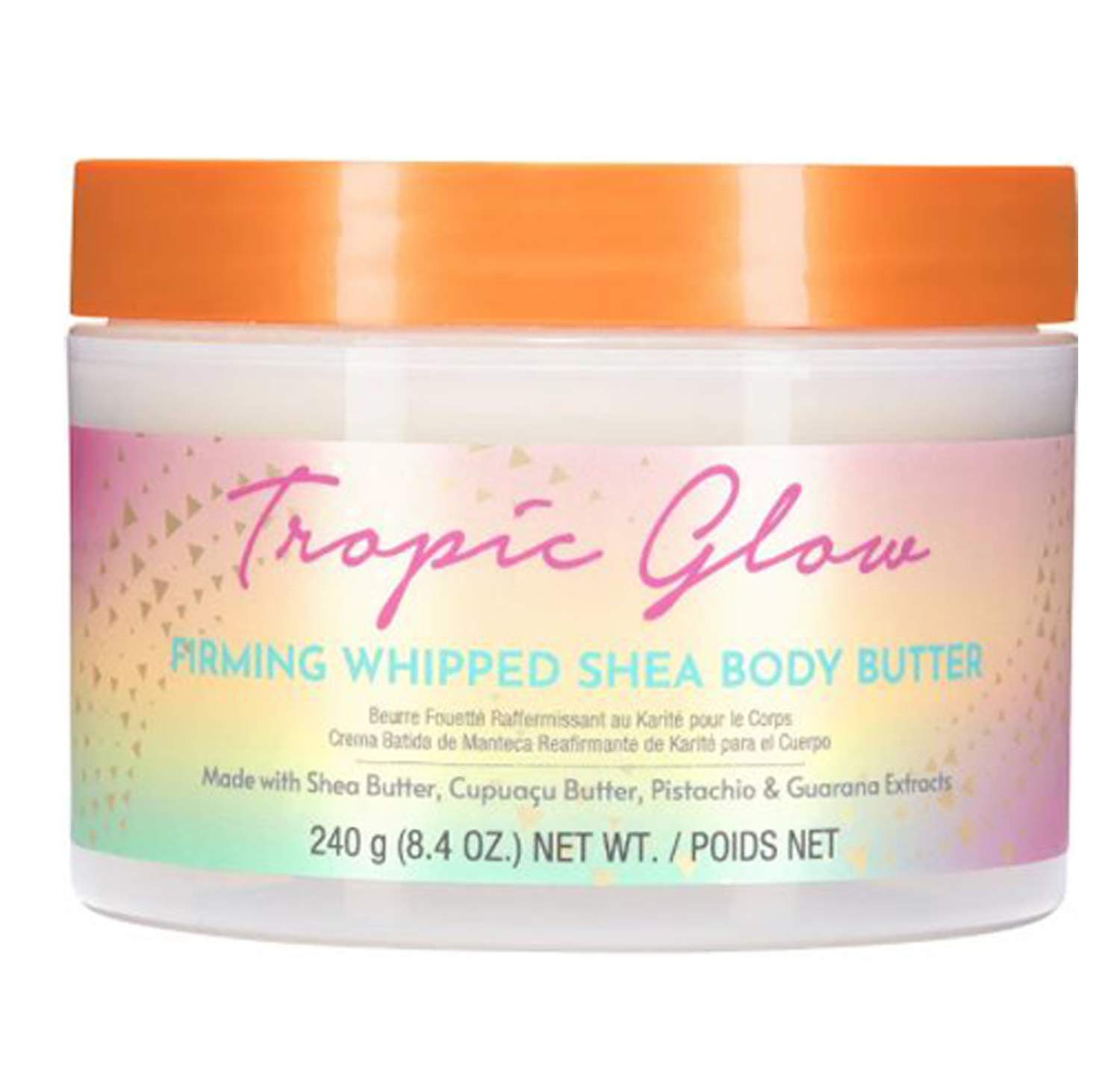 Tree HutTropic Glow Firming Whipped Body Butter 8.4 Oz! Infused With Shea Butter And Guarana Extract! Moisturizer That Leaves Skin Feeling Soft & Smooth! (Tropic Glow Lotion)