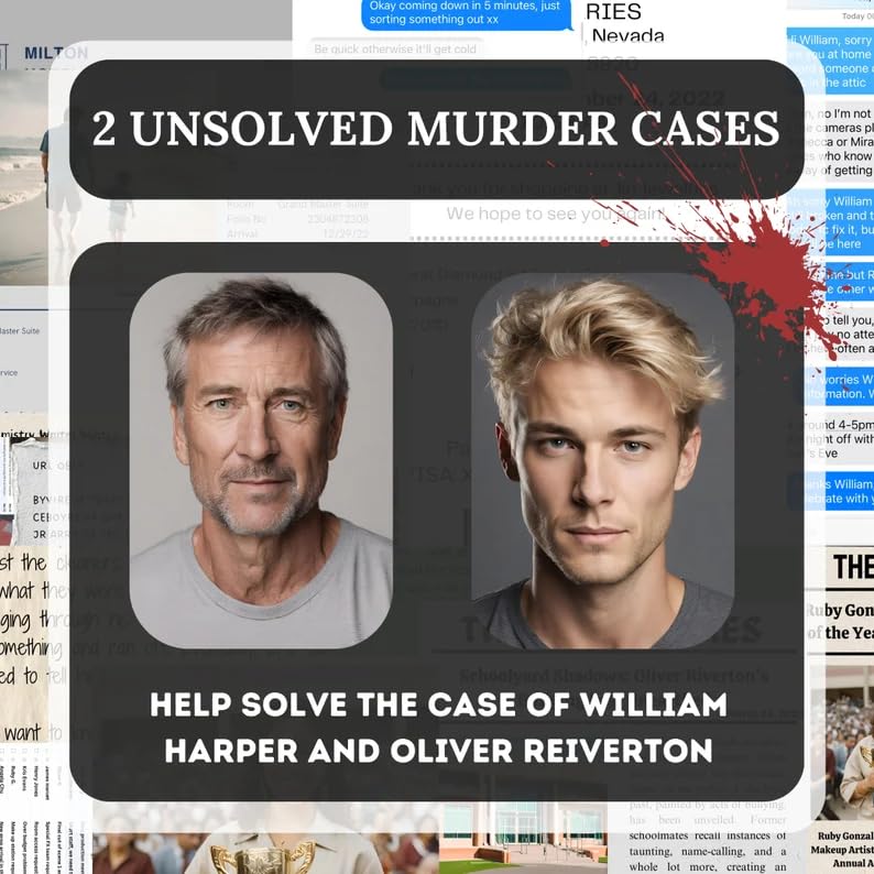 VEENSHI 2-Pack Murder Mystery Case Files: Midnight Retribution & A Deadly Roulette | Detective Game for Adults, Family & Friends | Solve The Crime, Crack The Clues - Image 5 thumbnail