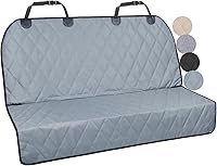 Vista 11 de Vivaglory - Fundas de asiento de automóvil para perro, con diseño sin falda, acolchado y duradero, 600 denier, Oxford, 4 capas protectores de coche