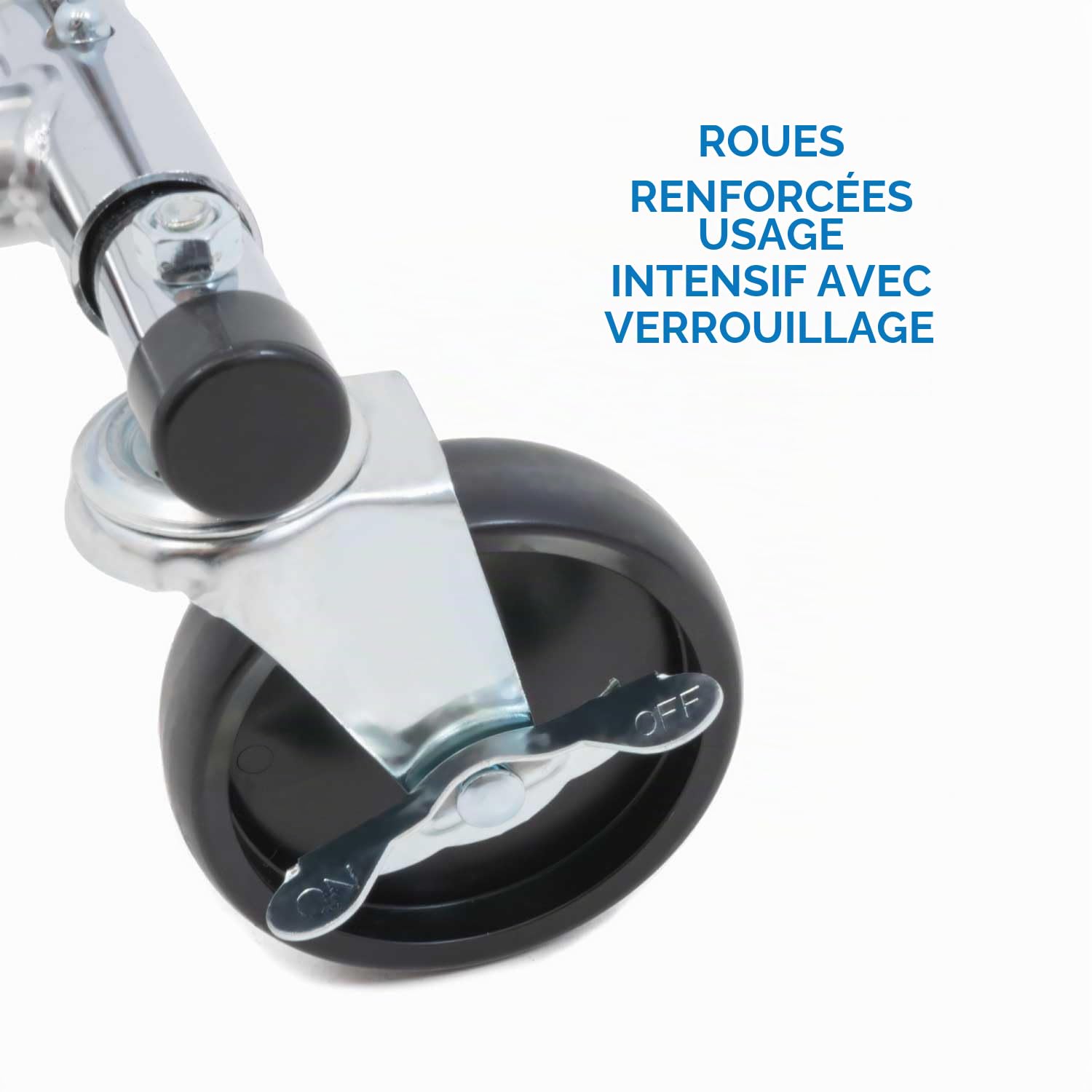 Tatkraft Denver – Double Portant à Vêtements Solide, Jusqu'à 110 kg, Chromé
