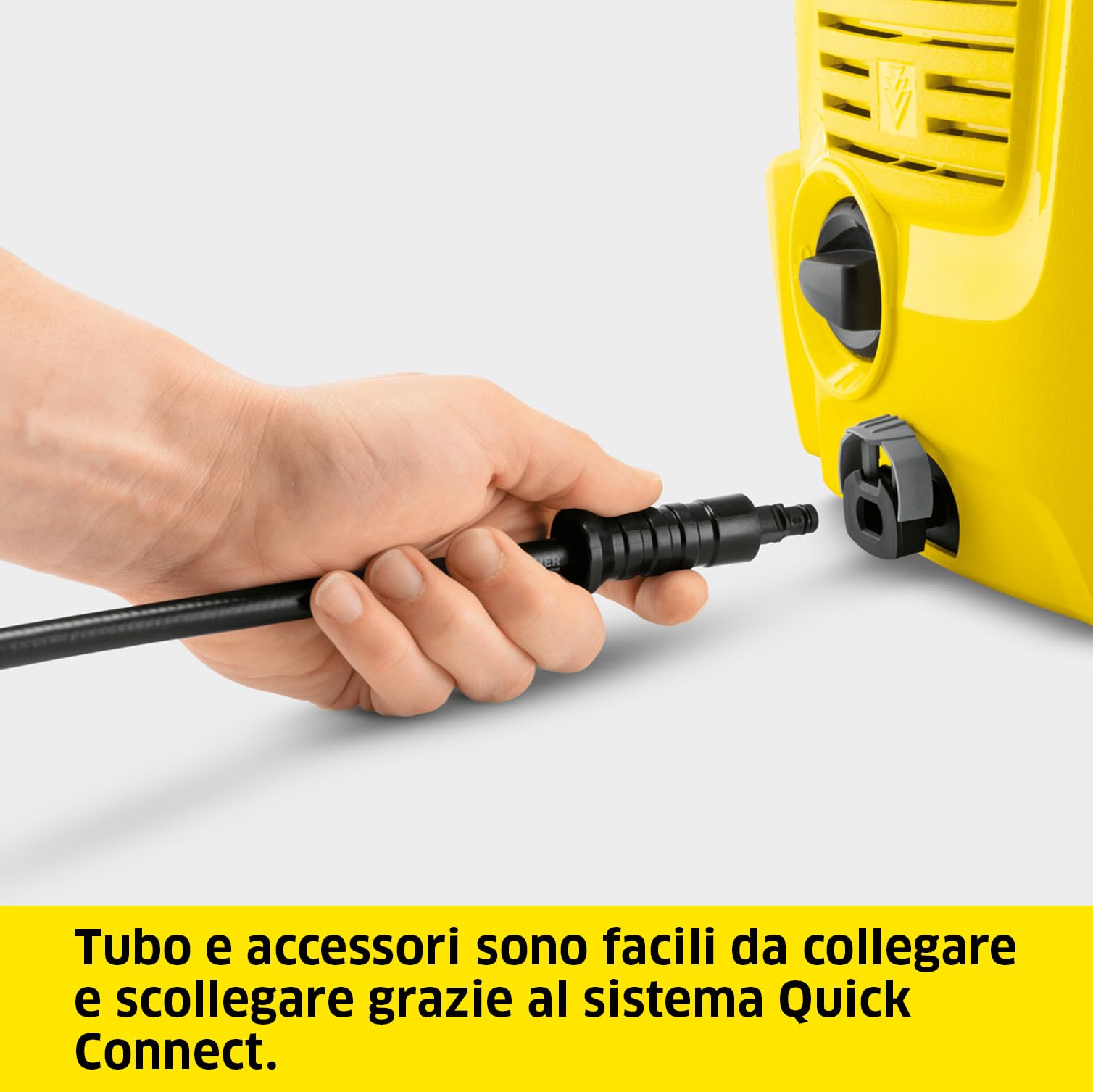 Kärcher Idropulitrice K 2 Universal Edition, Pressione max. 110 bar, Portata 360 l/h, Area di lavoro 20 m²/h, Filtro acqua, Pistola e Tubo Alta Pressione 3m, Ugello rotante