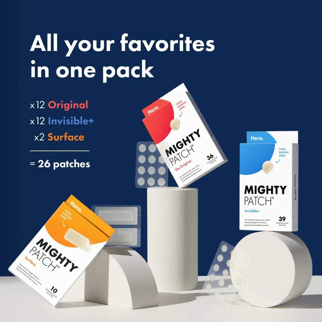 Mighty Patch Hero Cosmetics, opakowanie zbiorcze, 26 łatek
