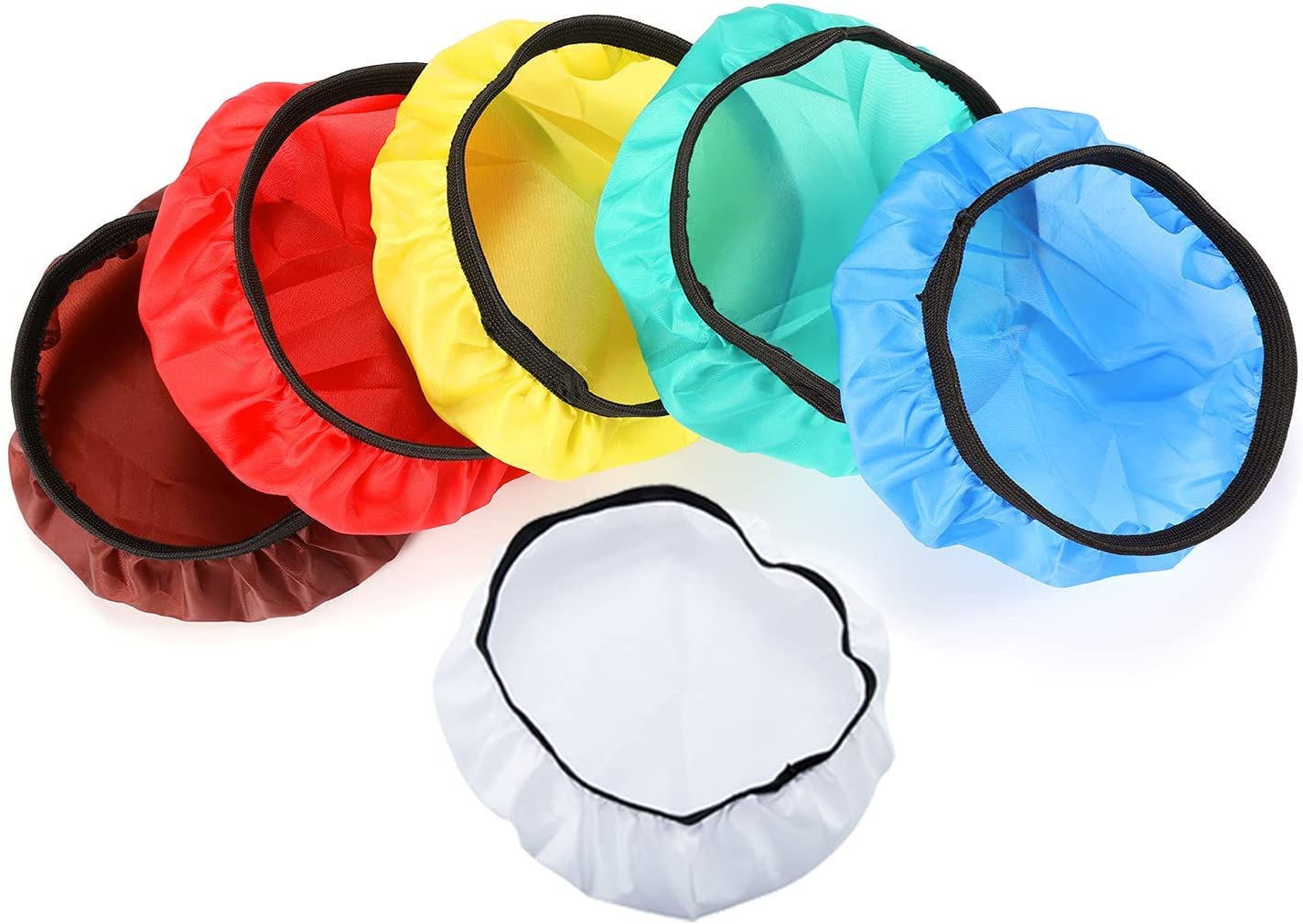 SOONPHO - Diffusore standard per lampada da 18 cm, con griglia a nido d'ape da 10/20/30/40/50/60 gradi, in 6 colori, morbido panno per Bowens Mount Studio Strobe Flash Light Speedlite