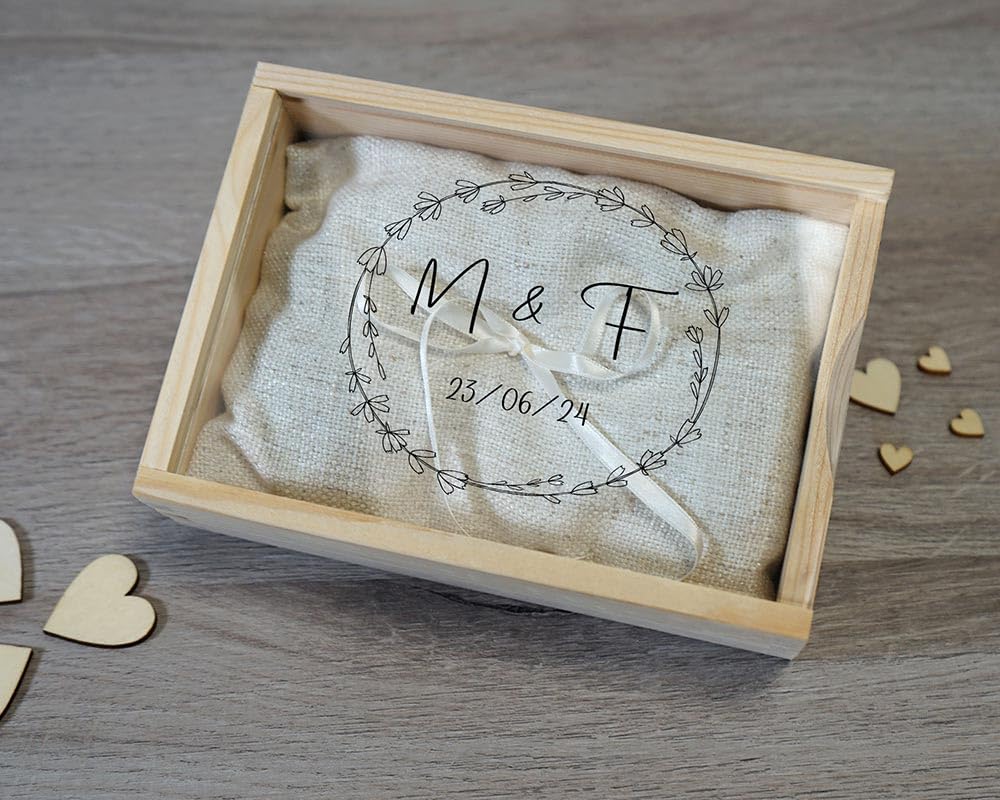 Scatola Portafedi Cuscino Portafedi Legno Portafedi Di Legno