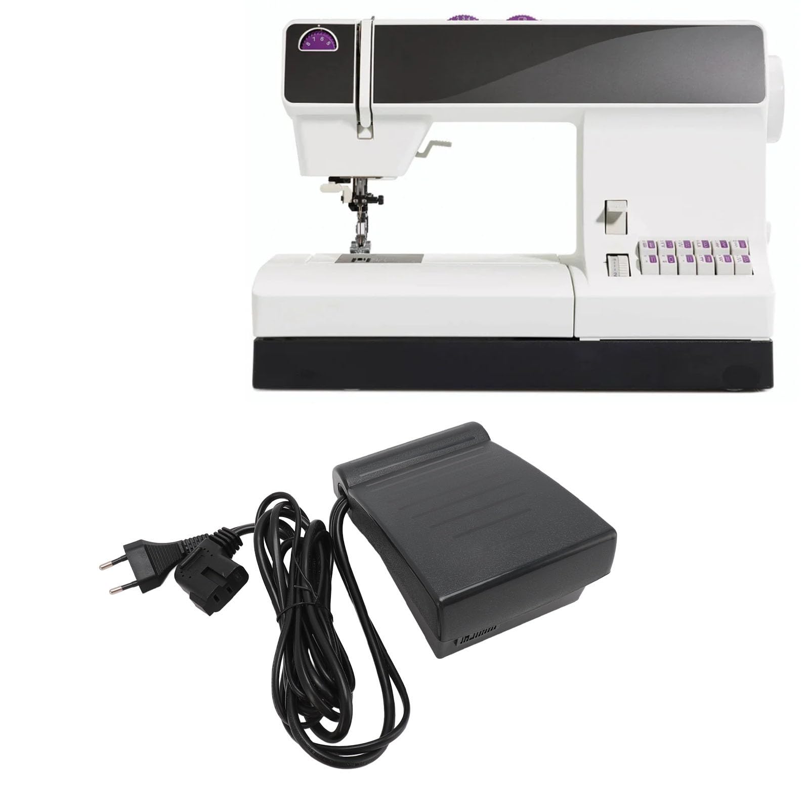 Pedal de Máquina de Coser, Pedal de Control Antideslizante de Repuesto para Select 150 2,0 2, 3,0 3, 4,0 4,