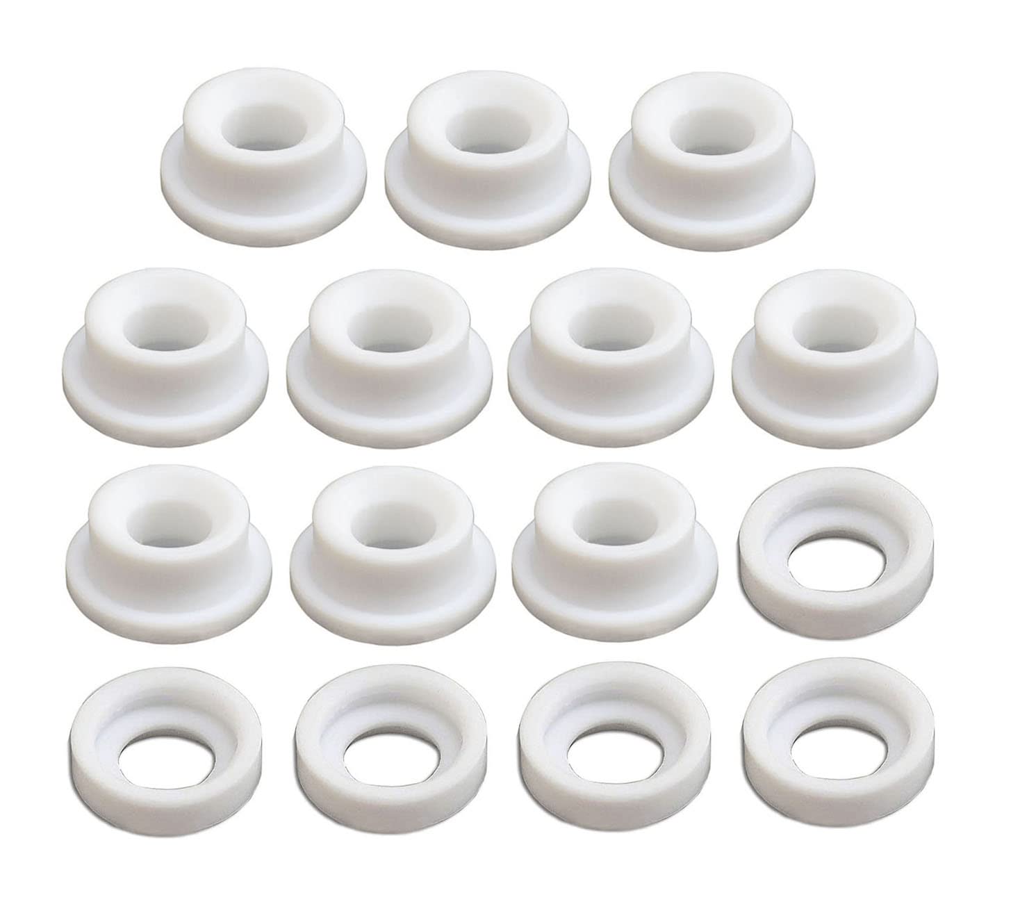 RIVERWELD TIG Insulators Cup Gaskets Jumbo Large Diameter 54N63-20 and 598882 fit PTA DB SR WP 9 20 25 TIG Welding Torch 15pcs