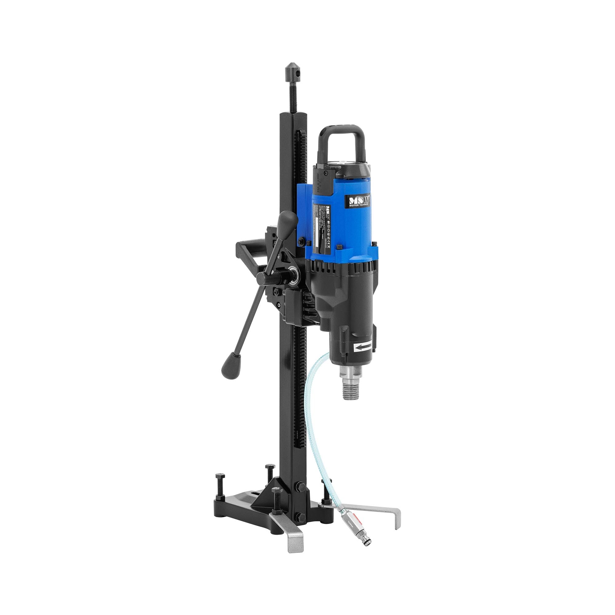 MSW MSW-OOC-3200TPC Core Drill with Stand 3200 W 750 RPM Wet/Dry Safety Cable Diamond Core Drill