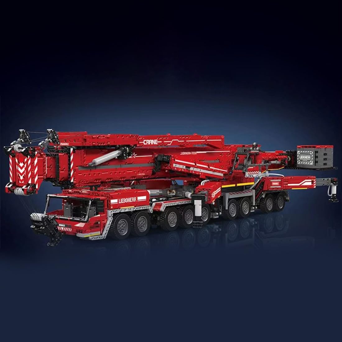 Lego Technic Voiture Grue Technique Télécommandée MOULD KING - 8506 Pièces - Modèle De Construction à Chenilles - Cadeau STEM Modèle Haute Technicité