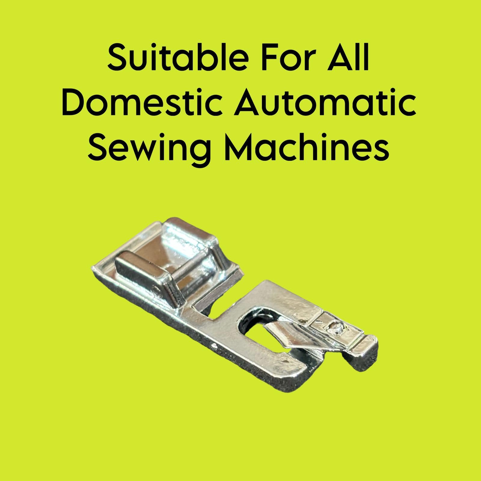 Zenith Combo of Plastic Bobbins and Pico Hemming Pressure Foot for All Domestic Automatic Sewing Machine Like Usha janome Singer Talent Brother etc Front Loading Embroidery Machines. White Steel (11) — Amazon image 7