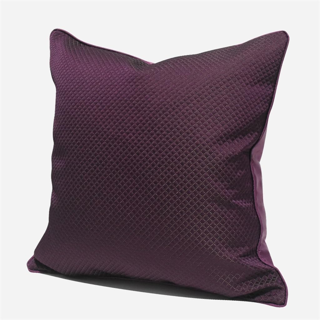 HBJWOV Plaid Pattern Model Room Hotel Pillow Case ometric Living Sofa Against The Bag