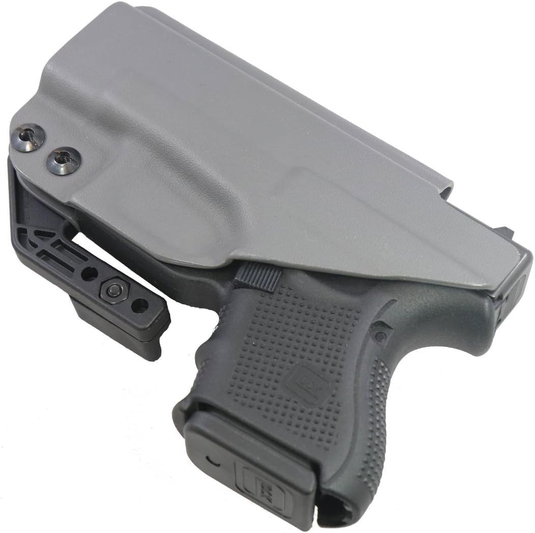 Fierce Defender IWB Kydex Holster Compatible with Glock 26 27 -Paladin Series- Made in USA-