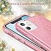 ESR Glitter Case Compatible for iPhone 6.1'' Case, Glitter Sparkle Bling Case [Three Layer] for Women [Supports Wireless Charging] for iPhone 11 6.1