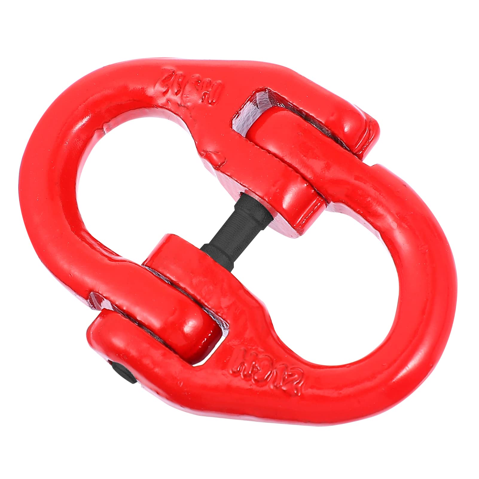 SOLUSTRE 5.4t Load Capacity Steel Connecting Link Lifting Chain Buckle for Chain Link Receiver Hitch Lock Logging Choker Hook Tow Heavy Duty