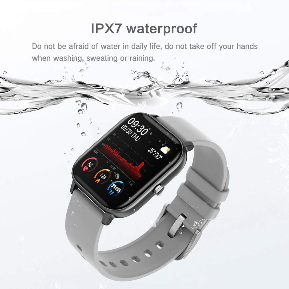 Colmi P8 1,4 Zoll Smart Watch Männer Full Touch Fitness Tracker Blutdruck  Smart Clock Frauen Gts Smartwatch für Xiaomi Android: Amazon.de: Sport \u0026  Freizeit