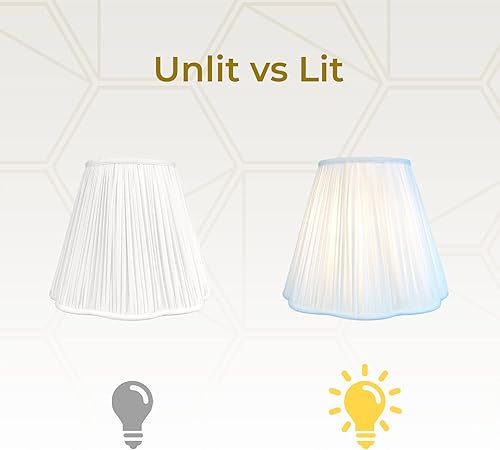 Miniatura 5 de Royal Designs BS-754-20EG - Pantalla de lámpara básica, 10 x 20 x 15.5 pulgadas, cáscara de huevo