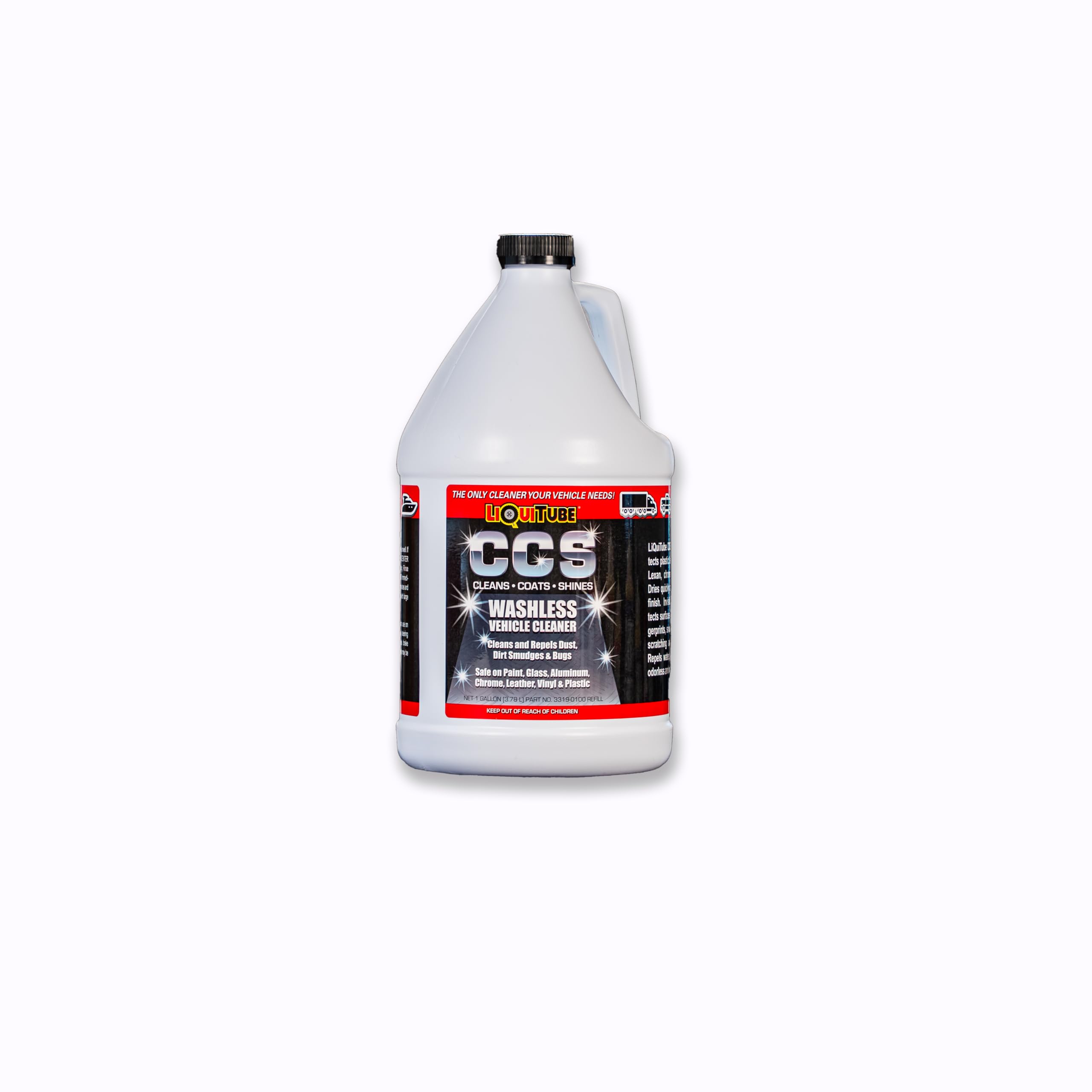 LiQuiTube CCS Multi Surface Cleaner - Bug Remover for Motorcycles, Cars, Trucks, RVs, Boats - Polymer Chain Clear Coat Ceramic Alternative - Top Coat