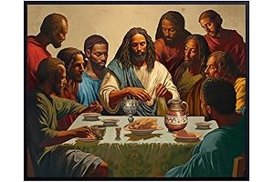 African American Jesus Wall Art: The Last Supper