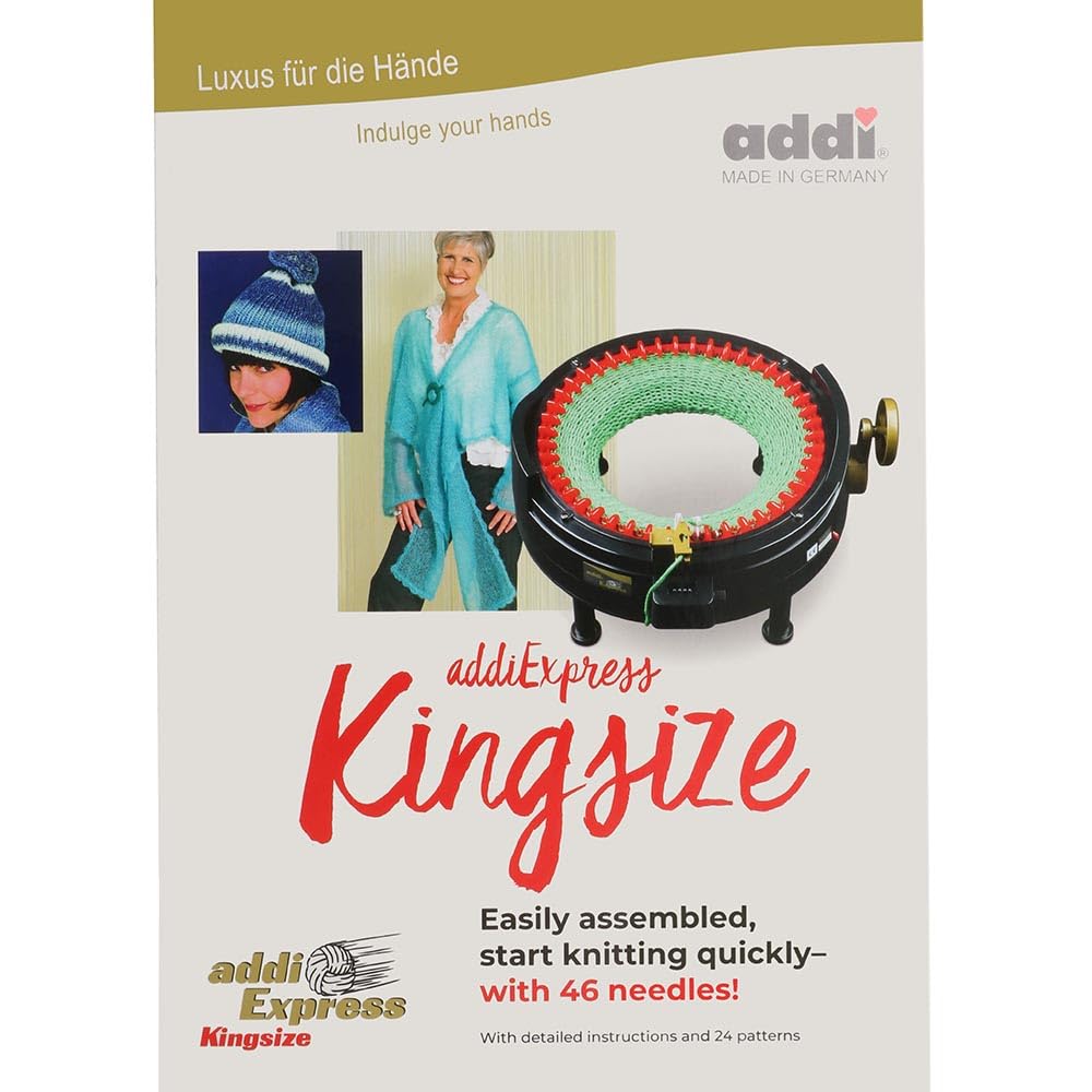 Addi Book for Express Kingsize Knitting Machine English Edition 1 piece