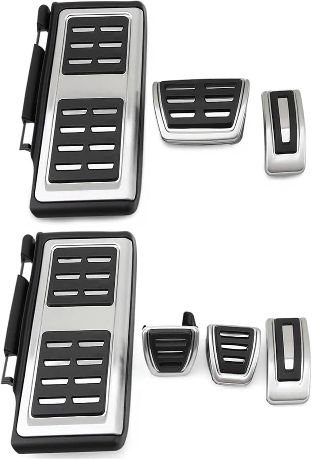 車のフットレスト A3 8for スポーツバック カブリオ リムジン 2012-2020 ペダルパッド ステンレス