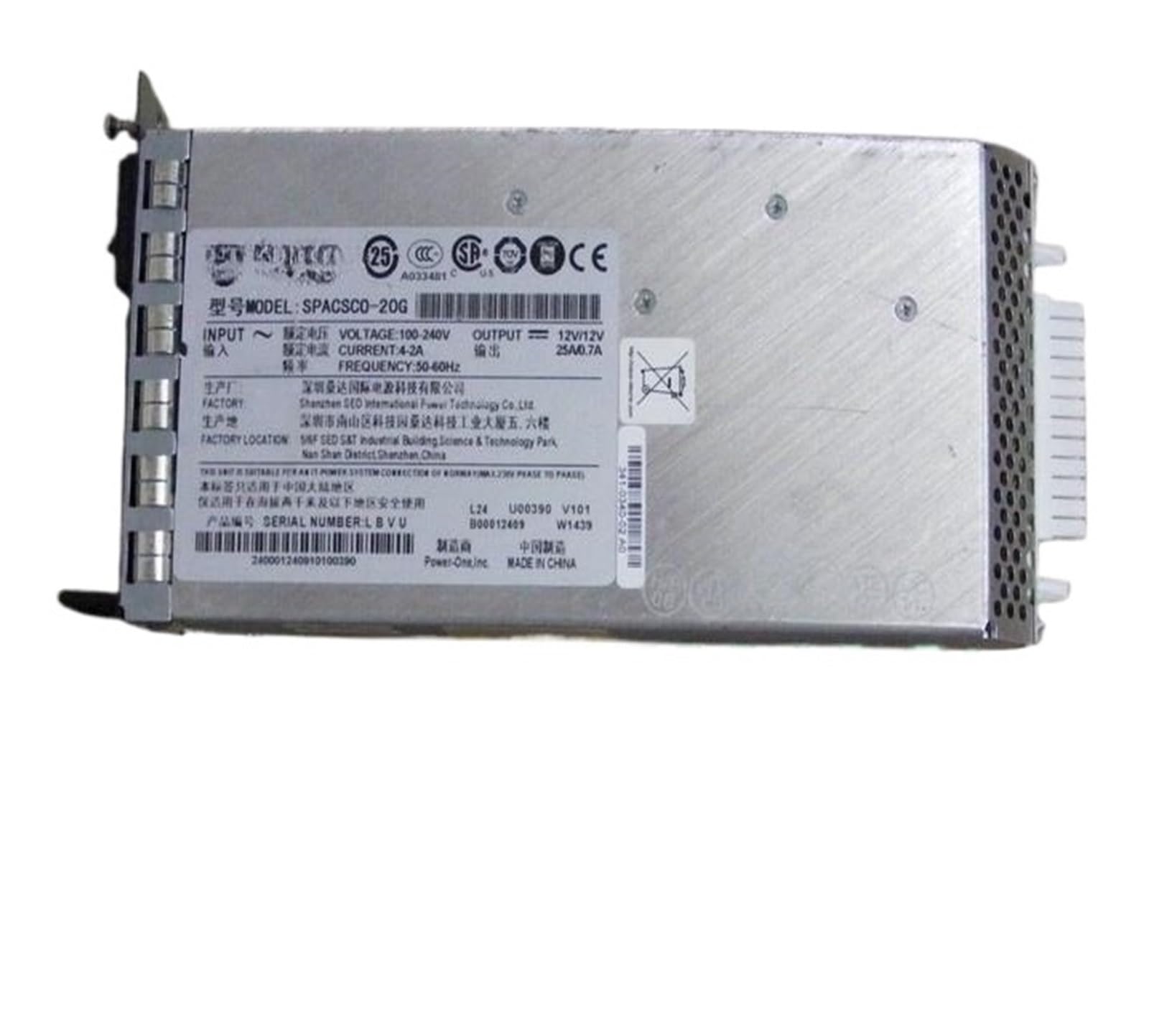 KSZHZYMGX AIR-PWR-5500-AC Controller Power Supply 341-0340-02