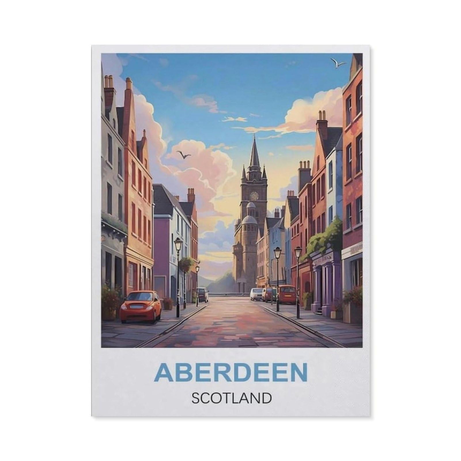 Metal Signs，Aberdeen Scotland(30x40cm）