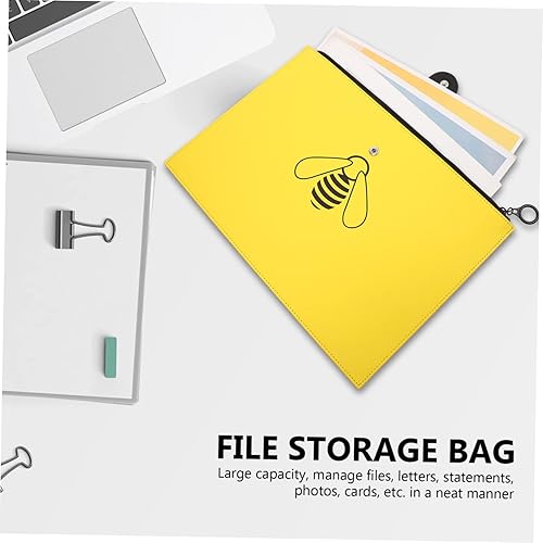 Miniatura 8 de Bolsas de documentos Bolsa de archivo de oficina Carpeta de archivos de plástico Carpetas de papel Bolsas de plástico con cremallera Bolsa de dinero