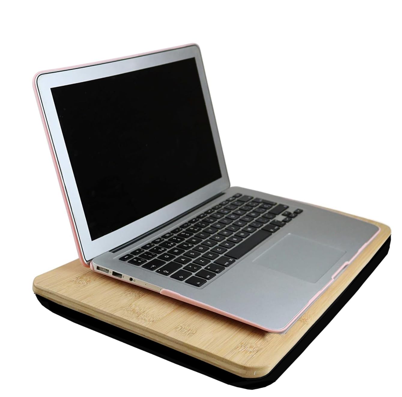 Amazon Brand Arovemic- Work Space Laptop Table Mat Finish Multipurpose LapDesk Fits up to 17-Inch Angled Pillow Cushion (Lap Desk Brown) (B0CW5P1JQR) Amazon Price History, Amazon Price Tracker
