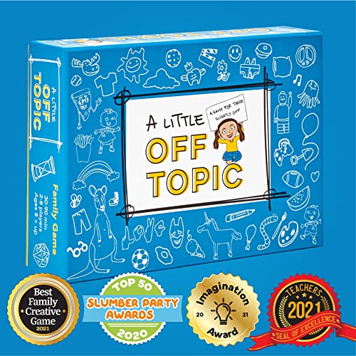Off Topic A Little Board Game For Kids 8-12 - Fun Card Game For Family Game Night Ages 8 And Up #TOP4