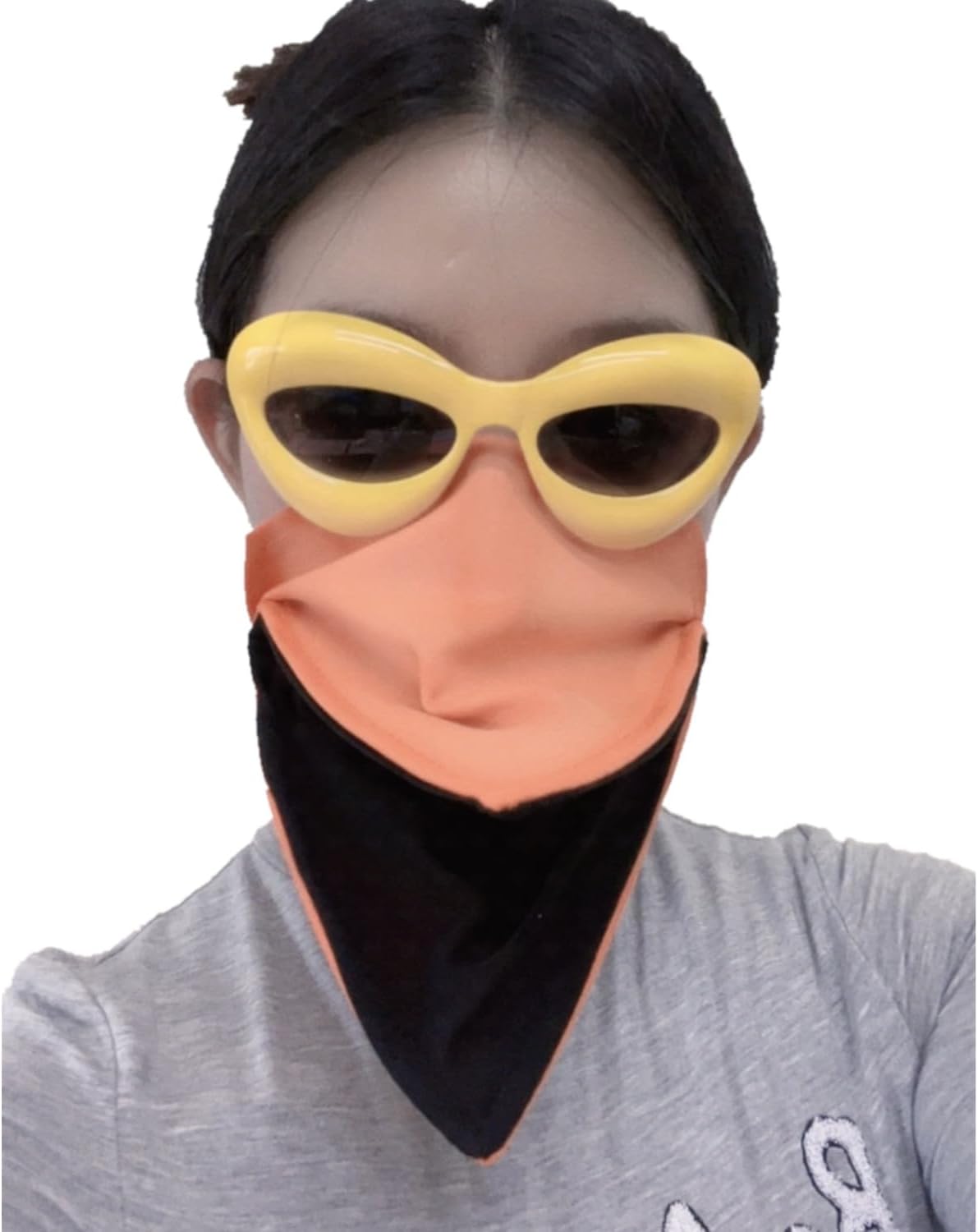 鳥のくちばしマスクとサングラスセット 楽しいアニマルコスチューム ハロウィンコスプレデコレーション用