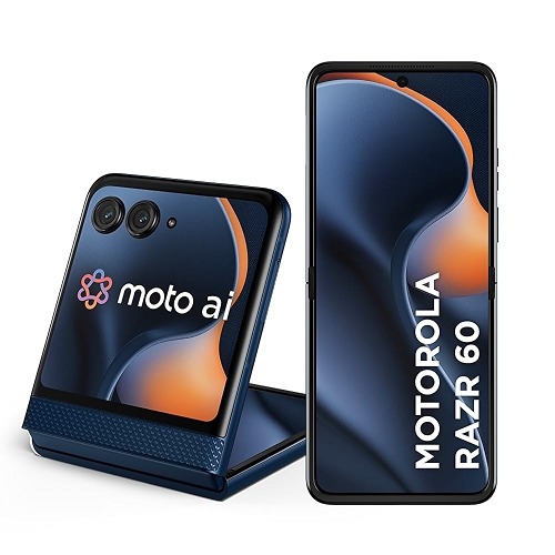 Smartphone Motorola Razr 60-256GB 24GB (12GB RAM+12GB Ram Boost) Tela dobrável 6,9" pOLED e externa 3,6” Moto AI camera IP48 - Azul Marinho Smartphone Motorola Razr 60-256GB 24GB (12GB RAM+12GB Ram Boost) Tela dobrável 6,9" pOLED e externa 3,6” Moto AI camera IP48 - Azul Marinho