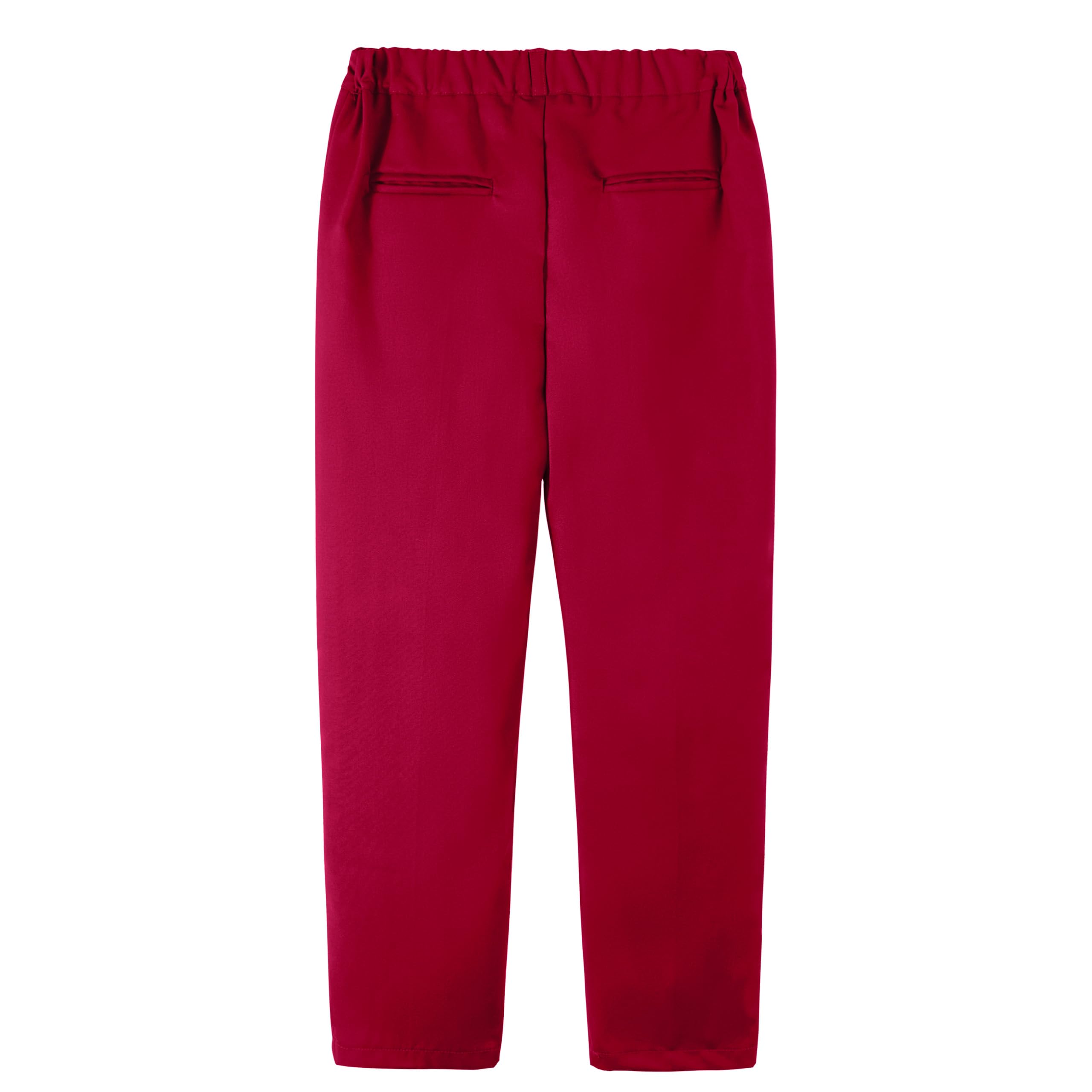 LOLANTA Pantalons School Garçons, Pantalons Habillés Cérémonies Enfants, Tenue Formelle pour École Uniforme et Fêtes, Coupe Robustes à Taille Adjustable 3-13 Ans