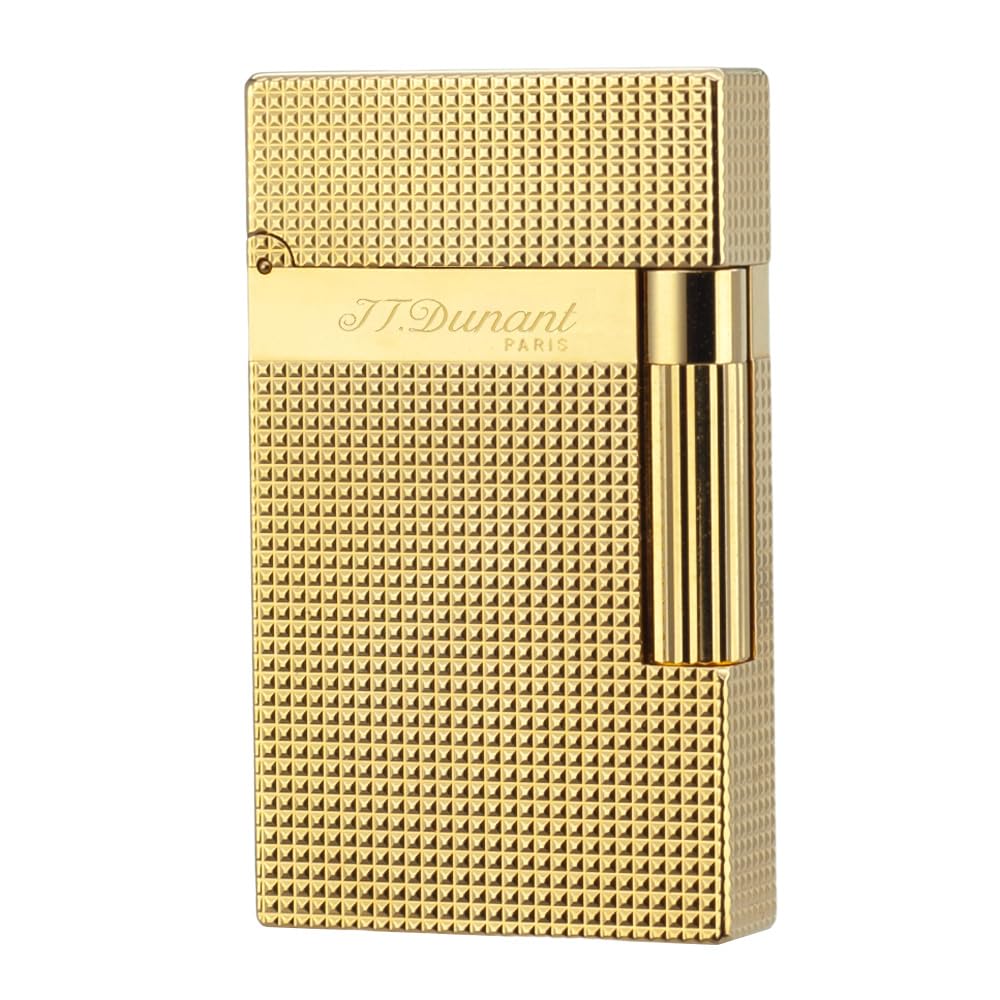 Classic Diamond Head Lighter Clear Ping Sound Refillable Vintage Trench Metal Lighters Adjustable Soft Flame Unique Gift for