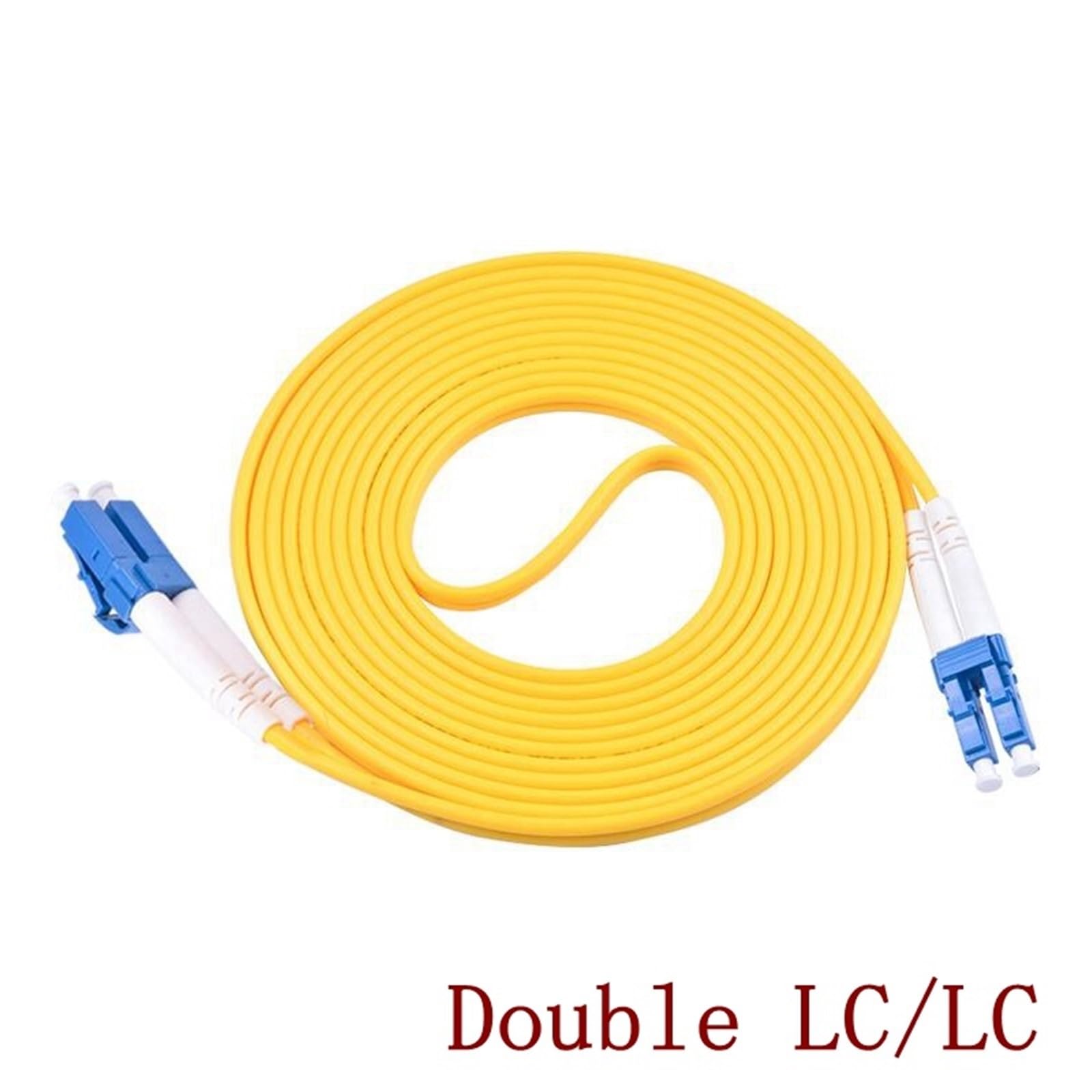 Doppio SC LC ST FC UPC a LC UPC Simplex 2.0mm 3.0mm PVC Cavo patch in fibra monomodale Cavo patch in fibra ottica 1m 2m 3m 50m(8M,SC-SC)