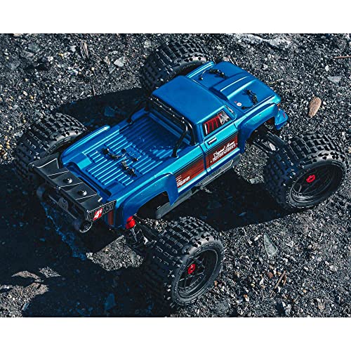 Image of ARRMA RC Truck 1 /10 Outcast 4X4 4S V2 BLX Stunt Truck RTR (Batteries and Charger Not Included) Blue, ARA4410V2T2