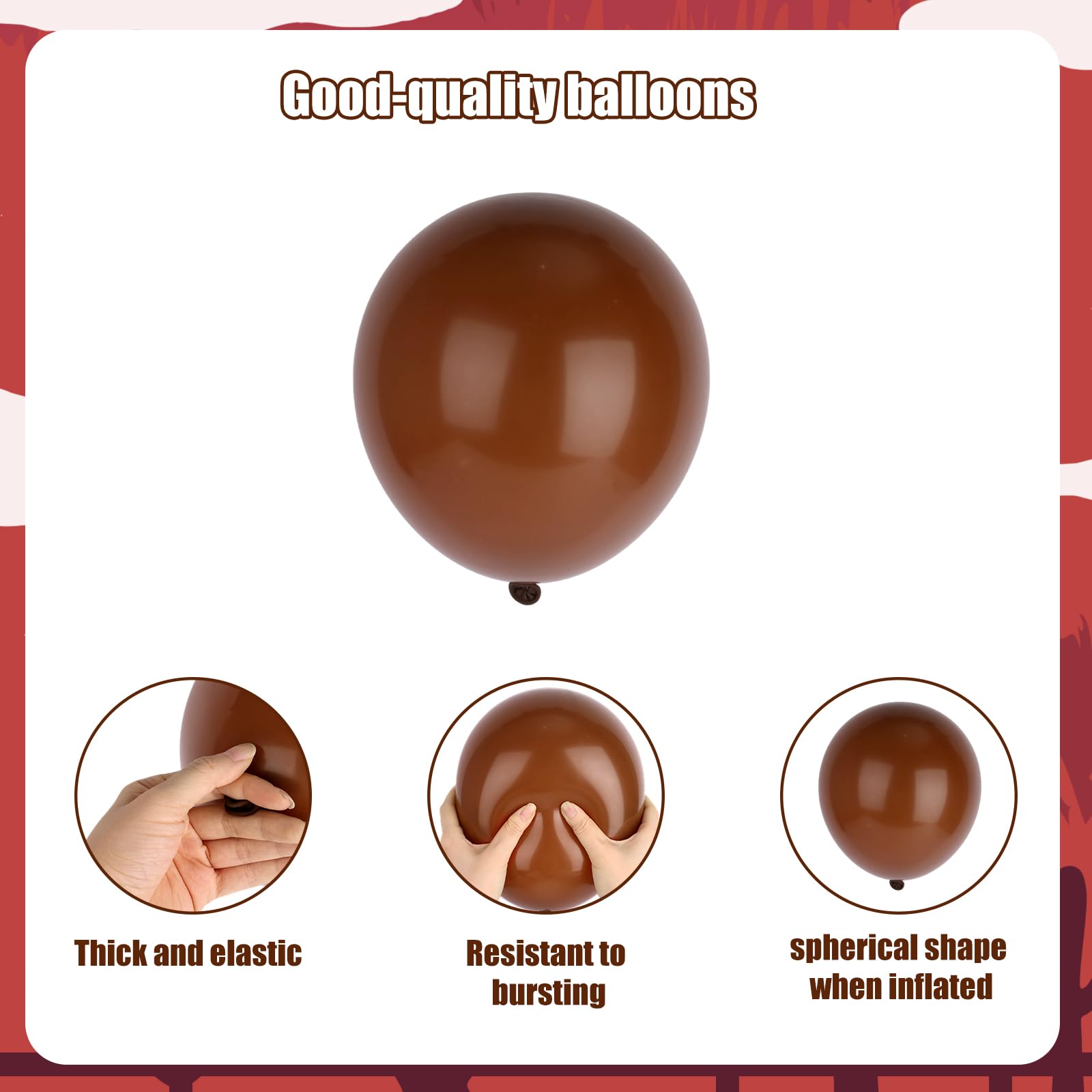 Fukaisu 2pcs Longhorn Cow Balloons - Image 4