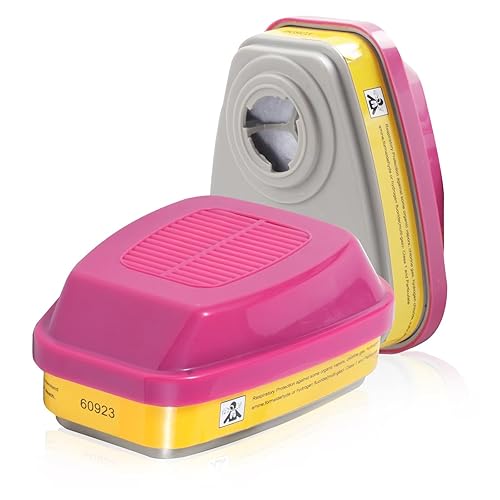 Cartucho respirador P100 filtro de partículas 60923 para piezas de media cara y completa serie 6000 7000 y FF-400 vaporizadores orgánicos de