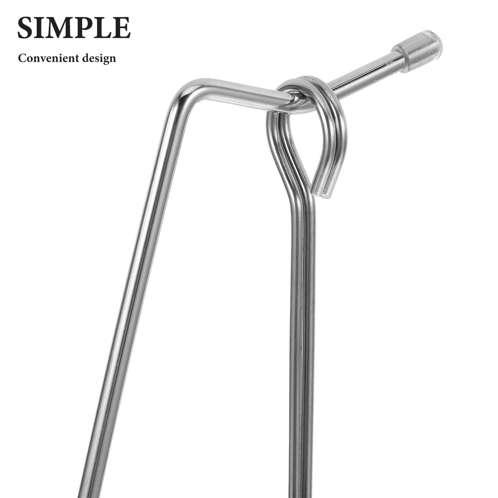 Supporto per spiedini in acciaio inox, perfetto per grigliare agnello e carne durante le riunioni estive, accessori per barbecue per cucinare all'aperto e feste