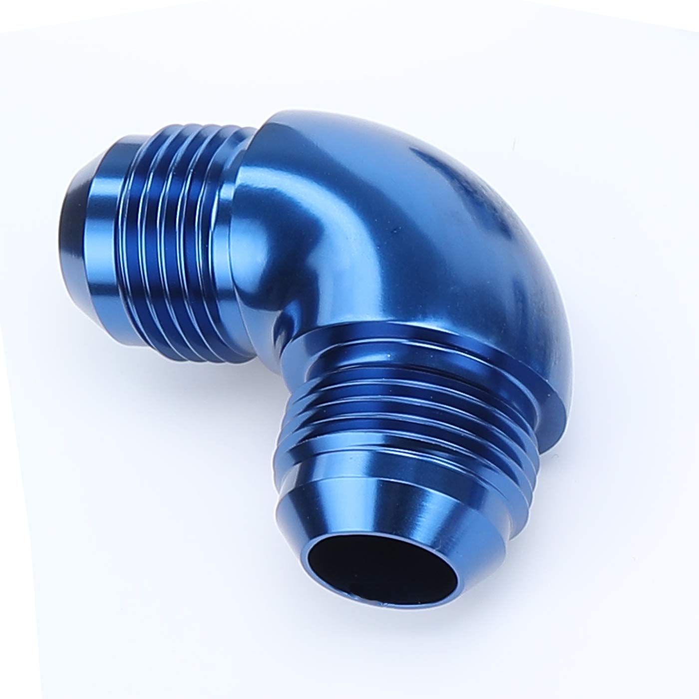 Coupleur mâle 12AN bleu adaptateur Y aluminium port latéral X821-9012_BL