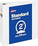 Economy Binders with Round Rings, Holds 8-1/2" x 11" Paper