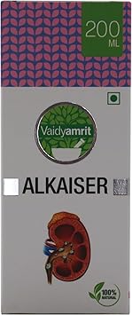 Alkaiser Syrup, 200 mL, 100% Natural | Herbal Tonic For Kidney Care