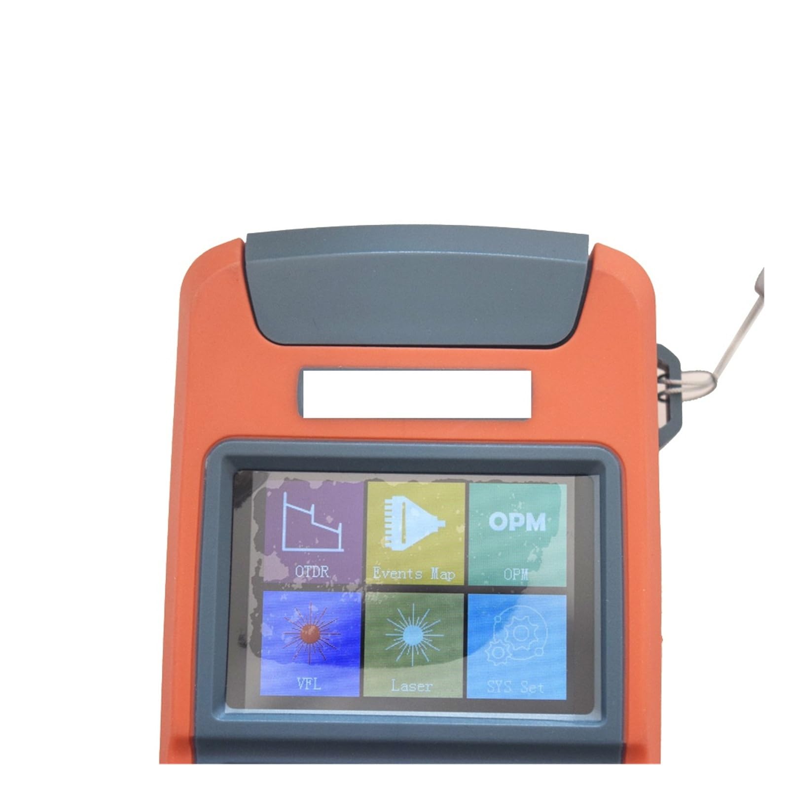 JW3305A Mini OTDR portable 5 en 1 avec OPM et source de lumière optique, VFL et carte d'événements, 1550 nm, 22 dB, 60 km(1550nm (UPC))