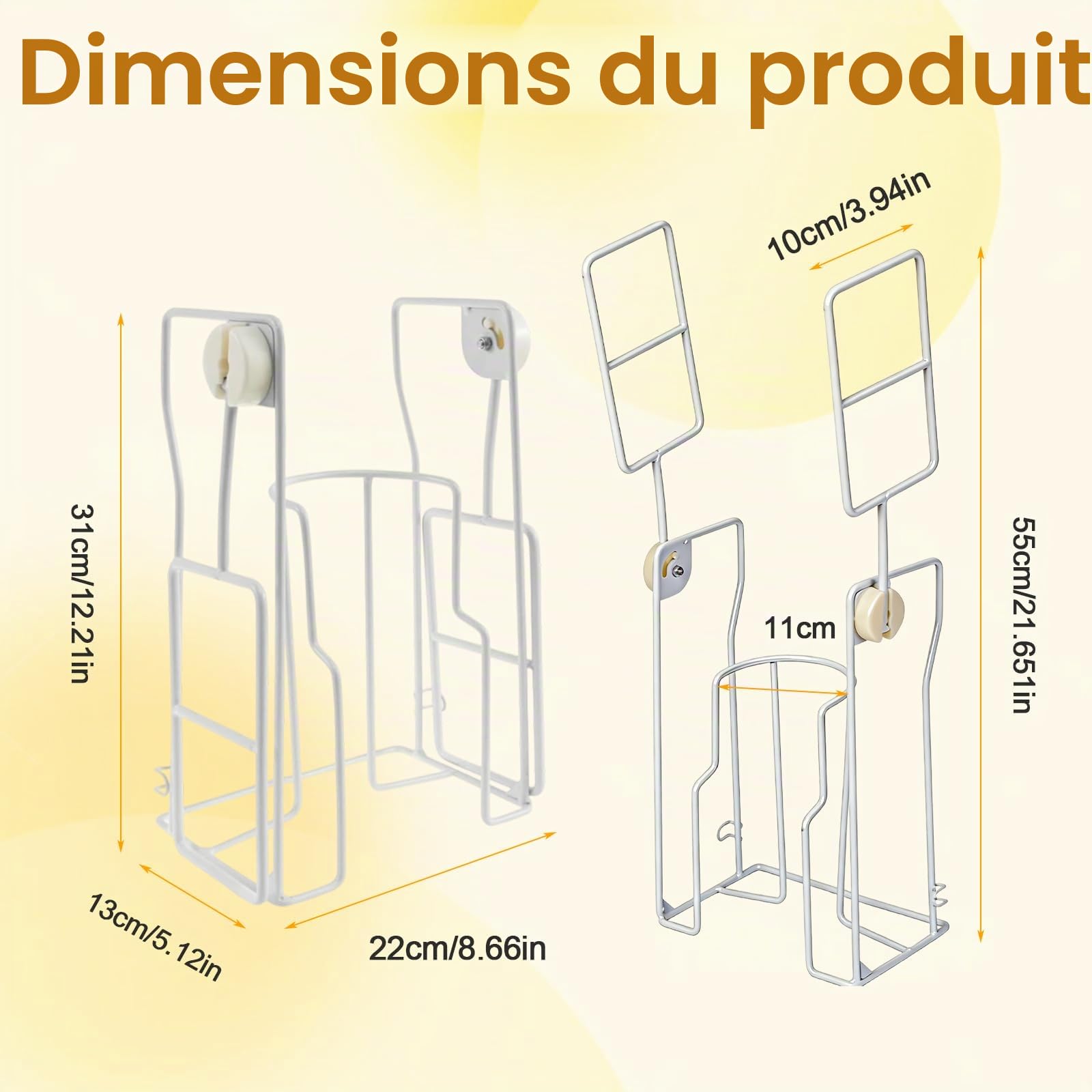 Enfile Bas de Contention, Enfile Chaussettes avc Gants, Enfile Chaussettes de Contention, Poignées en Mousse Confortable, Enfile-Chaussettes pour patients postopératoires et personnes âgées