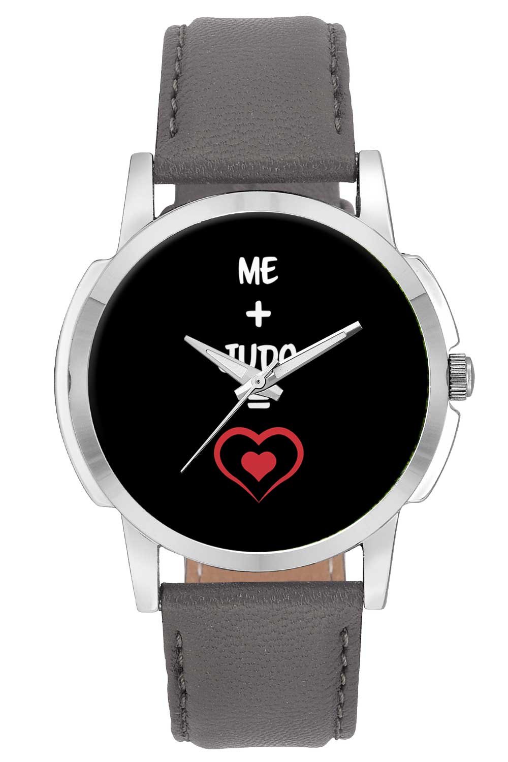 BIGOWL Wrist Watch for Men - Me and Judo Equals Love - Analog Mens and Boys Unique Quartz Leather Band Round Designer dial Watch (B074CNH8FJ) Amazon Price History, Amazon Price Tracker