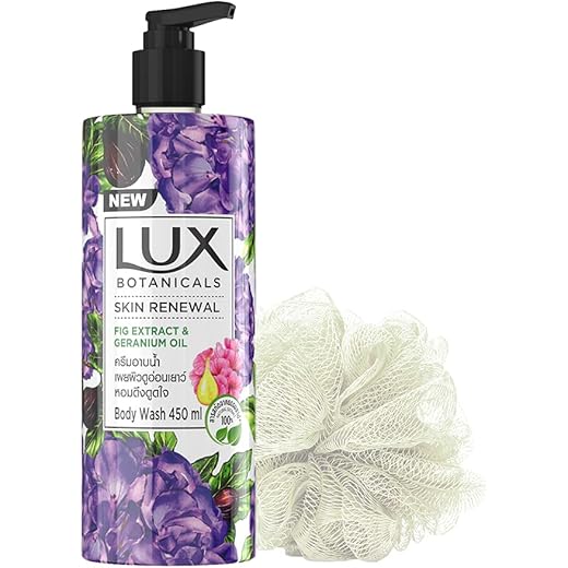 Lux Botanicals Skin Renewal Shower Gel, Natural Extracts, No Paraben, 450 ml Lux Botanicals Skin Renewal Shower Gel, Natural Extracts, No Paraben, 450 ml