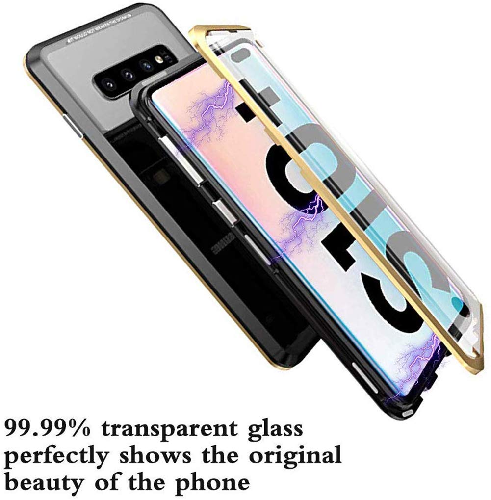 Amazon.co.jp: Kcdream Samsung Galaxy S10 Plusケース 両面強化ガラス