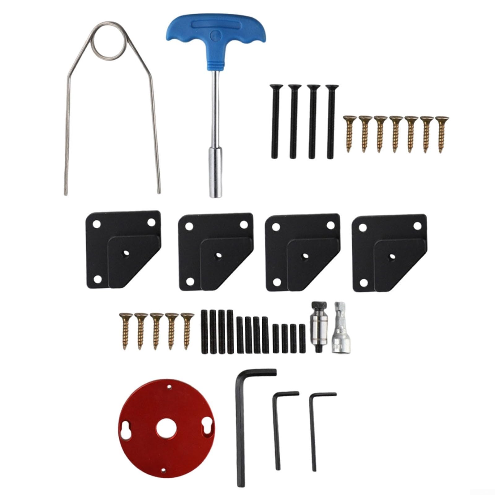 Kit élévateur de défonceuse, table élévatrice, ajustez la hauteur de la table élévatrice, pour machine de coupe de 65 mm de diamètre