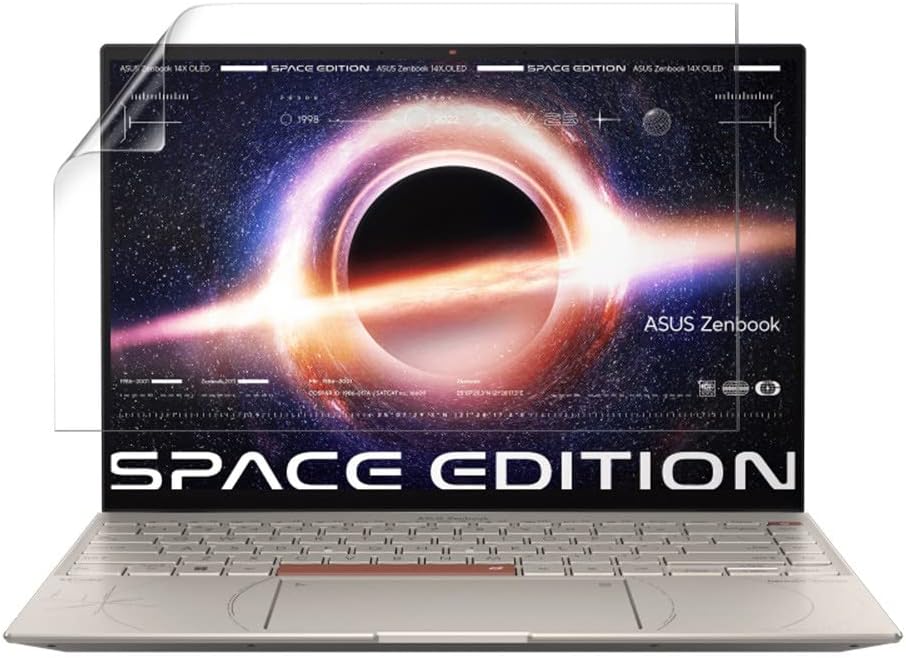 celicious Silk Mild Anti-Glare Screen Protector Film Compatible with Asus Zenbook 14X OLED Space Edition UX5401 (Touch) [Pack of 2]