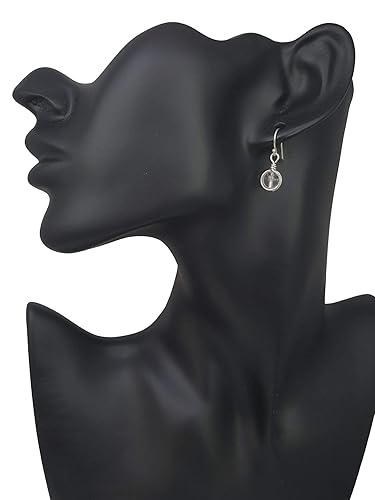 Miniatura 32 de Sterling Silver Tiger Eye Drop Earrings, Handmade Natural Gemstone Dangle Jewelry